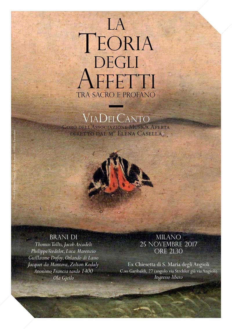 LA TEORIA DEGLI AFFETTI - CONCERTO DI VIADELCANTO