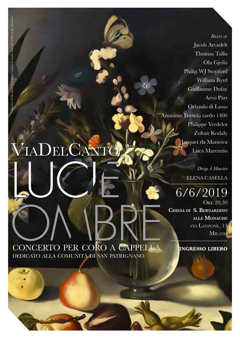 Luci ed Ombre, concerto del Coro ViaDelCanto